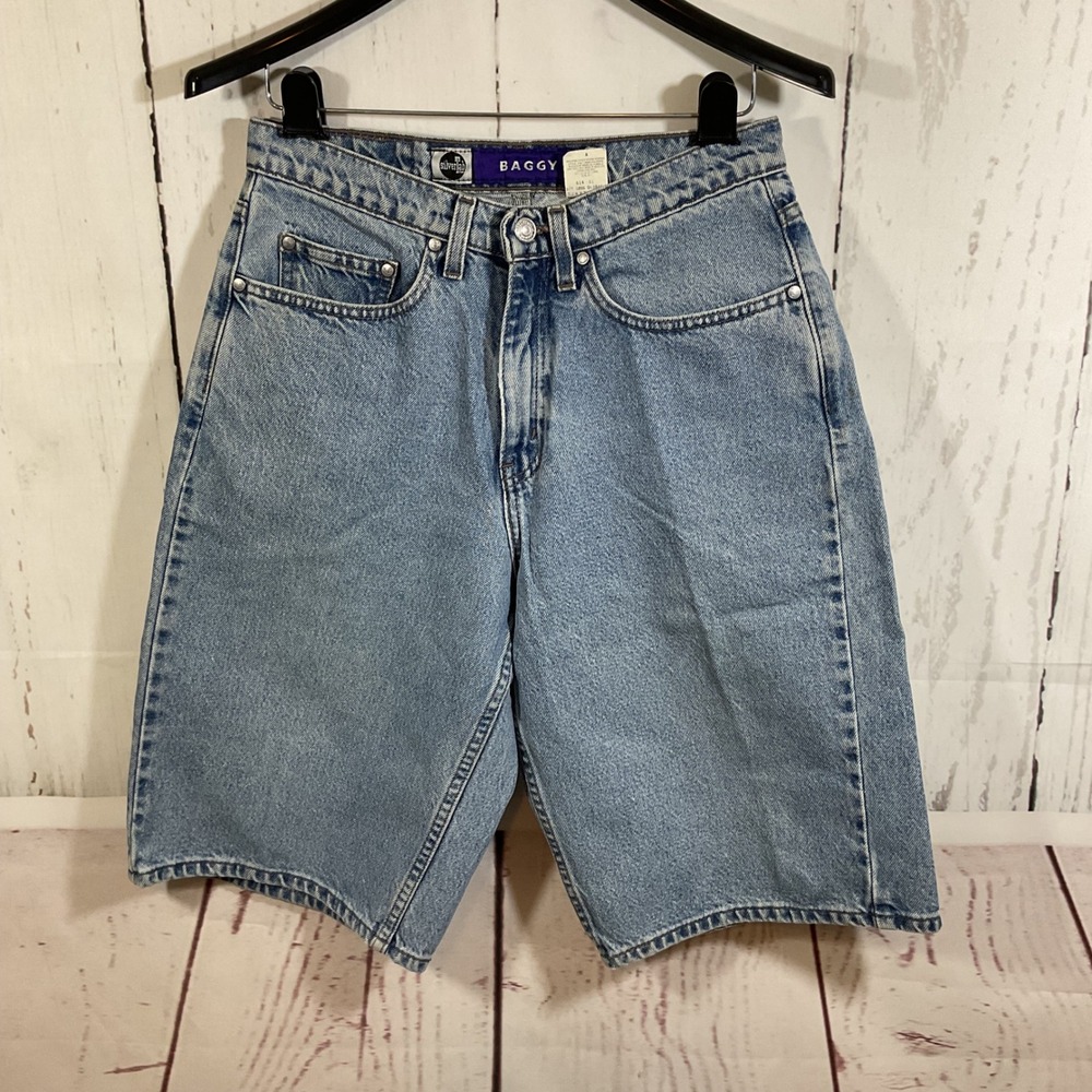 Levis SilverTab Baggy Denim Shorts 30 VTG 90s Skater Grunge Y2K Loose Hip Hop